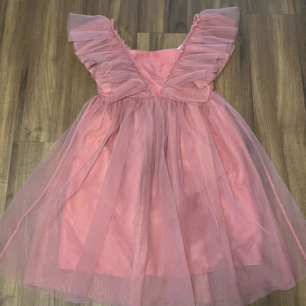 H&M Girl’s Pink Tulle Dress - Size 7/8